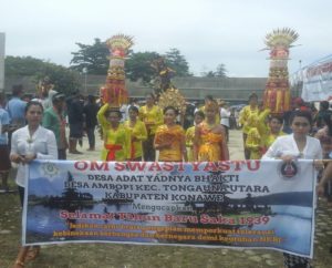 Festival Seni Budaya Ogoh-Ogoh Pertama Kali Digelar di Konawe