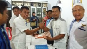 Didampingi Tim Sukses, Rahmatullah Kembalikan Berkas Pendaftaran di Demokrat