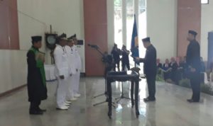 Lantik Dua Bupati Terpilih, Ini Pesan Saleh Lasata