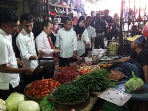 Menjelang Idul Adha, TPID Sultra Pantau Harga Bahan Pokok di Pasar Tradisional