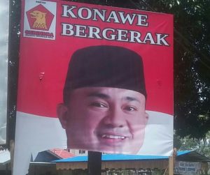 Baliho Dirusak, Gerindra Konawe Bakal Tempuh Jalur Hukum