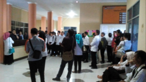 Ratusan Calon Anggota PPS “Serbu” Kantor KPU Konawe