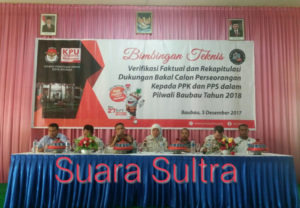 KPU Bau-Bau Siap Sukseskan Pilkada Sultra 2018