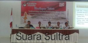 KPU Konawe Gelar Bimtek, Syarat Dukungan MS-Mansur Siap Diverifikasi Faktual