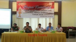 Jelang Pendaftaran Bakal Calon, KPU Konawe Gelar Rapat Koordinasi Bersama Parpol dan Instansi Terkait