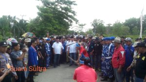 Daftar di KPU Konawe, Paslon Kesan Bagus Diantar Ribuan Massa