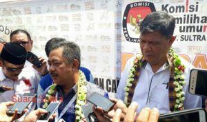 Ribuan Simpatisan Dampingi Paslon Rusda – Sjafey Mendaftar di KPU