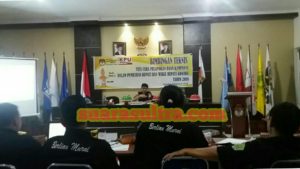 KPU Konawe Gelar Bimtek Pelaporan Dana Kampanye Paslon, Ini Total Dana Kampanye Harus Disiapkan
