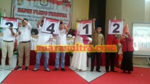 KPU Konawe Resmi Tetapkan Nomor Urut Paslon 