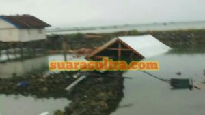 Empat Rumah Nelayan Rusak Akibat Terjangan Puting Beliung