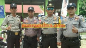 Polsek Sawa Laksanakan Pengamanan Reses dan Baksos Anggota DPR RI
