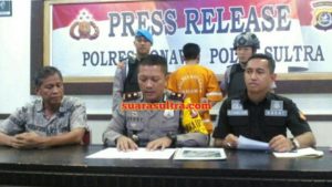 Polres Konawe Ungkap Motif Tersangka Habisi Nyawa Istrinya