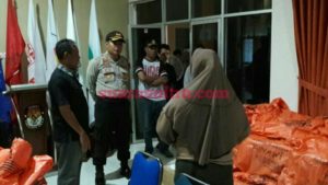 Kapolres Konawe Lakukan Pengecekan Tempat Pelipatan Surat Suara di KPU Konawe