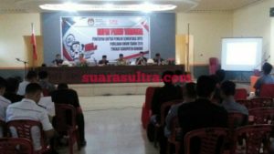Rapat Pleno Terbuka, KPU Konawe Tetapkan DPS Pemilu 2019
