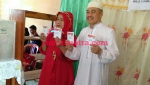 Mencoblos di Kandang, Litanto Optimis Menangkan Pilkada Konawe Dengan Target 55 Persen