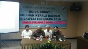 Hasil Quick Count, Ali Mazi – Lukman Unggul dari Kedua Pesaingnya