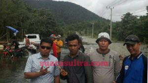 Terhalang Banjir, Tim Sahabat Falas Tunda Bentuk Tim Desa di Tiga Kecamatan