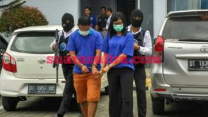 Kedapatan Bawa Narkoba, Sepasang Kekasih Ini Ditangkap BNNP Sultra