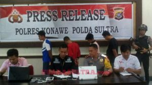 Polres Konawe Berhasil Ungkap Pencurian Lintas Wilayah