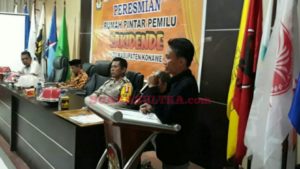 KPU Konawe Resmikan Rumah Pintar Pemilu “Lakidende”