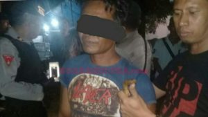 Polsek Sawa Amankan Pria Pembawa Sajam