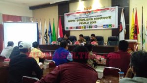KPU Konawe Gelar Rapat Sosialisasi Kampanye Pemilu 2019