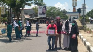 Empati Terhadap Korban Bencana, Mahasiswa di Konawe Gelar Aksi Penggalangan Dana