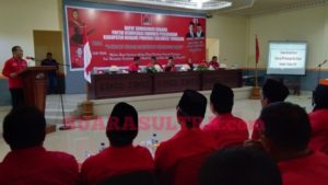 Jelang Pemilu 2019, DPC PDIP Konawe Gelar Rakorcab