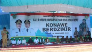 Peringati Maulid Nabi, “Konawe Berdzikir”