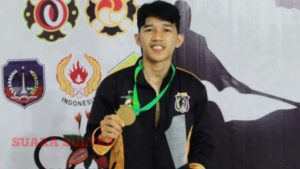 Atlet Kempo Mubar Sumbang Medali Emas di Porprov Kolaka