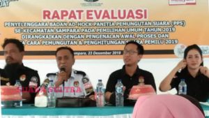 Laksanakan Rapat Evaluasi, Ini Yang Ditekankan Kordiv Teknis KPU Konawe