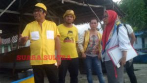 Ridwan Bae Tinjau Lokasi Abrasi Pantai Desa Laimeo