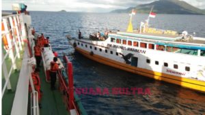 Kapal Penumpang Mati Mesin, Basarnas Kendari Evakuasi Libatkan KM Pacitan