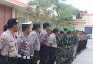 350 Personil TNI Polri Disiagakan, Kawal Jalannya  Sidang Pleno