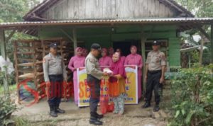 Sambut Hari Bhayangkara Ke 73, Polsek Onembute Gelar Bhakti Sosial