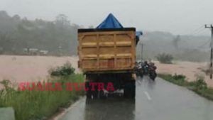 BPBD Konut: Tujuh Titik Akses Jalan Putus
