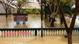Banjir di Konawe Rendam 88 Sarana Pendidikan Dasar