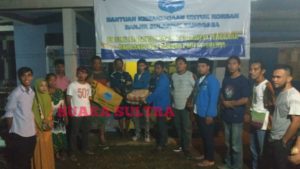 Peduli Banjir Konawe, PKC PMII Salurkan Bantuan