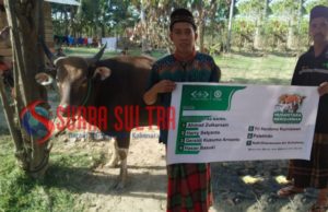 PP Lazisnu Salurkan Daging Qurban di Konawe