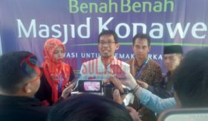 Pasca Banjir, Laznas Baitulmaal Muamalat Revitalisasi 12 Masjid di Konawe