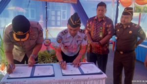 Tanda Tangani PKS, Polres dan Rutan Unaaha Siap Bersinergi