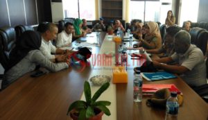 Janji Molor, BP2RD Konawe Datangi Kantor PT VDNI di Morosi