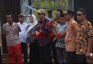 Pembangunan Huntara di Konawe Utara Menggunakan Rangka Baja