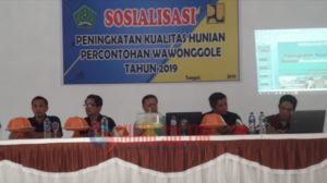 Sosialisasi Peningkatan Kualitas Hunian Percontohan Wawonggole, Tujuh Dinas Terintegrasi Absen