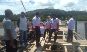 TP4D Kejari Konawe Sambangi Lokasi Proyek di Konawe Kepulauan