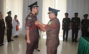 Gideon Gultom Resmi Jabat Kasi Pidum Kejari Konawe