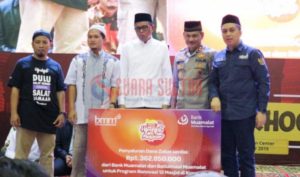 Hijrah Fest Makassar 2019, Laznas Baitulmaal Muamalat dan Bank Muamalat Salurkan Bantuan Miliaran Rupiah