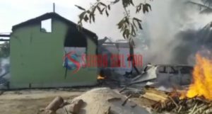 Rumah Dinas Puskesmas Andoolo Dilalap Si Jago Merah, Kerugian Ditafsir Ratusan Juta