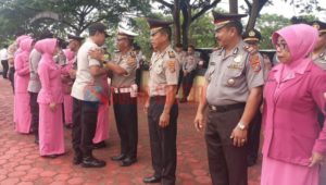 76 Personel Polres Konawe Naik Pangkat, Sembilan Diantaranya Perwira Pertama