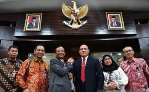 Penguatan Upaya Pemberantasan Korupsi, KPK Temui Mahfud MD